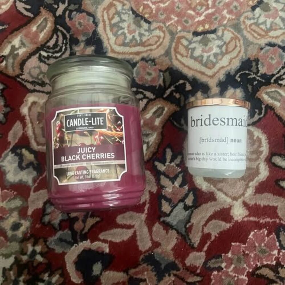 Candle-Lite Juicy Black Cherries and Bridesmaid Scented Candles